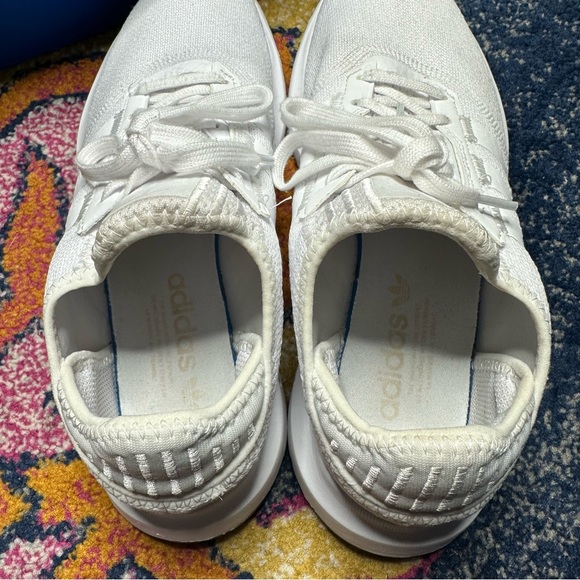 Adidas Swift Run X Triple White Sneakers sz 9 - Picture 10 of 10